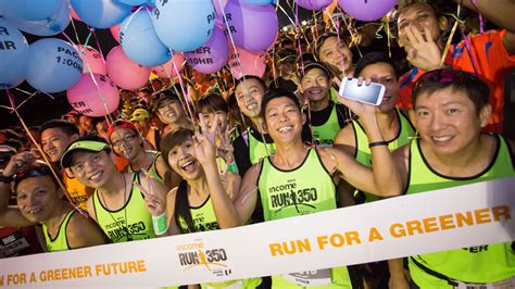 NTUC Income RUN 350 2015, Organised by Young NTUC.